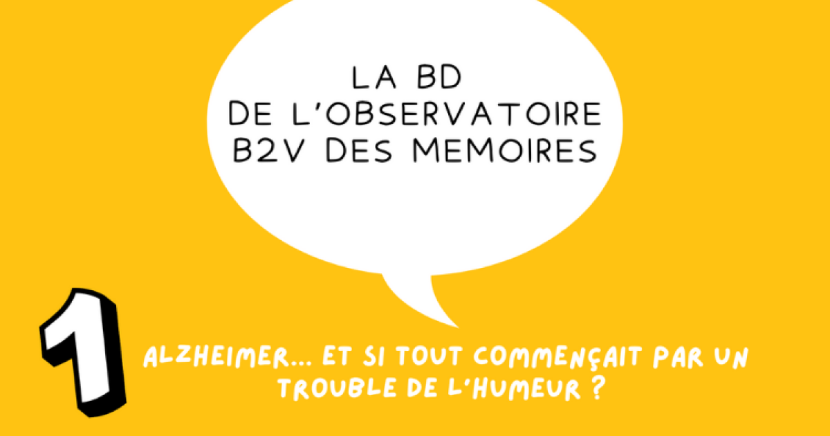 Une BD pour parler de la maladie d'Alzheimer | Observatoire B2V des ...