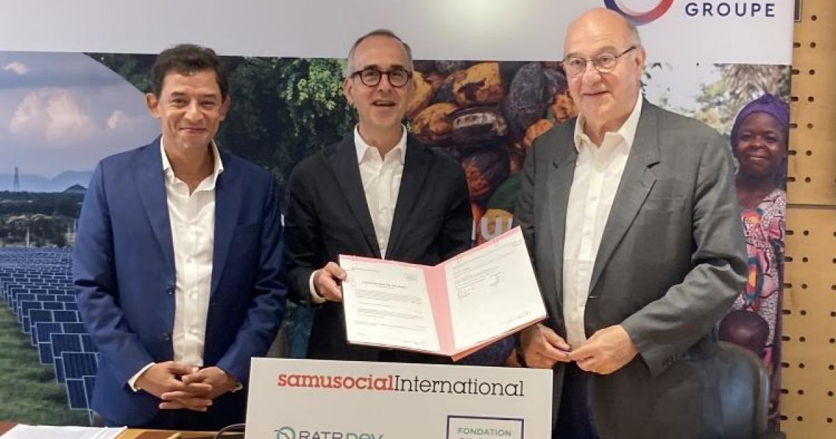 La Fondation Groupe Ratp Et Le Samusocial International Signent Une La Fondation Groupe Ratp Et Le Samusocial International Signent Une