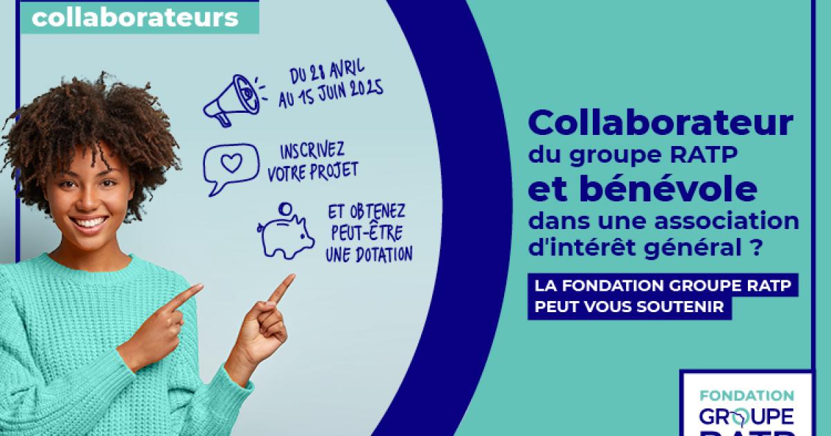 Lancement du 4e appel à projets dédié aux collaborateurs du groupe RATP ...