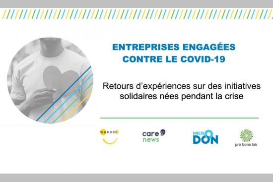 Entreprises engagées contre le Covid-19