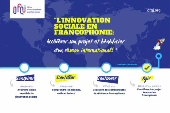 Nouveau parcours sur l'innovation sociale en francophonie