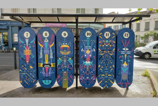 6 casiers installés à Montreuil