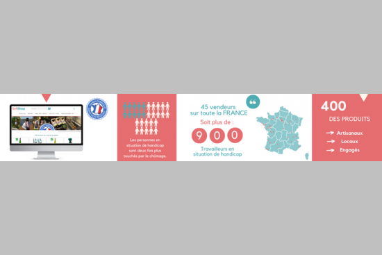 Infographie - SoliShop e-boutique inclusive