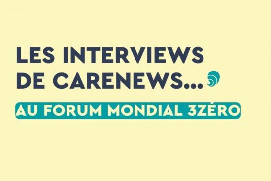 Carenews au forum mondial 3Zéro. Crédit : Carenews.