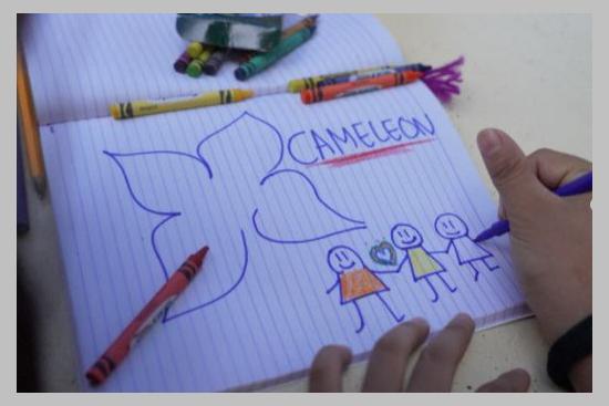 Lettre d'une filleule CAMELEON