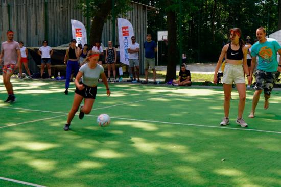 Photo d'une rencontre footballistique