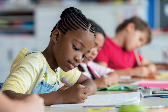 Enfant à l'école