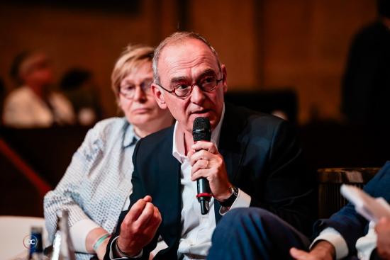 Xavier Piechaczyk, Président du Directoire de RTE et Président de la Fondation RTE pour les ruralités, au Sommet de la Mesure d’Impact