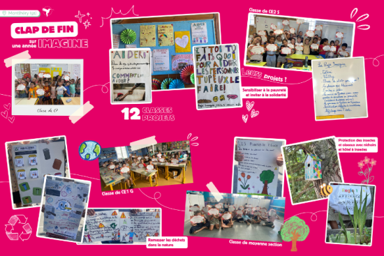 Cette année, des élèves de la primaire au lycée se sont engagés dans les programmes Imagine. Une belle mobilisation collective portée par les équipes éducatives pour encourager la citoyenneté et l’écologie à tous les âges.