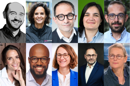 Les 10 personnalités de l'ESS à suivre sur les réseaux sociaux. Crédit : DR. 