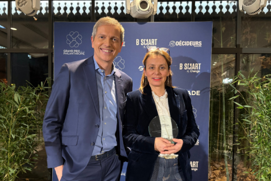 Remise de Prix du Grand Prix de la Philanthropie 2025. Crédit : Fondation Carrefour