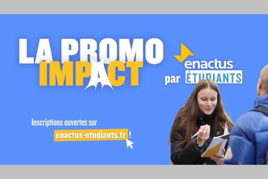 Enactus Étudiants lance la Promo Impact 2025-2026