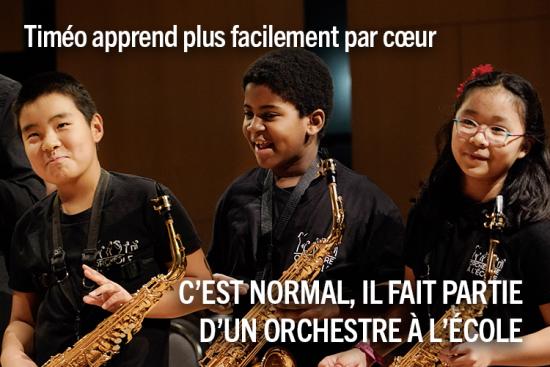 Faites un don à Orchestre à l'École