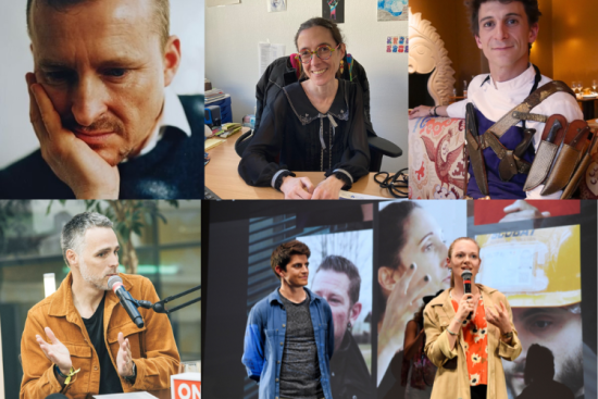 De gauche à droite : Laurent Boyet, Céline Gréco, Éloi Spinnler, Julien Devaureix, Arthur Gosset et Hélène Cloître. Crédit : Carenews