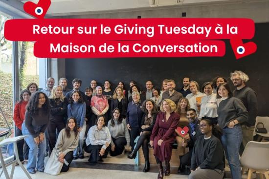 Giving Tuesday France : retour sur une matinée d’engagement à la Maison de la Conversation