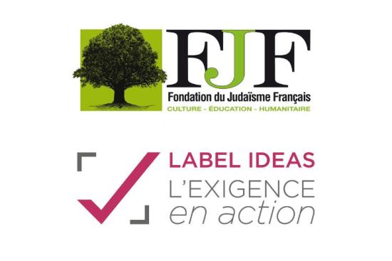 2ème label IDEAS pour La Fondation du Judaïsme Français