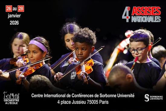 Assises nationales 2026 Orchestre à l'Ecole