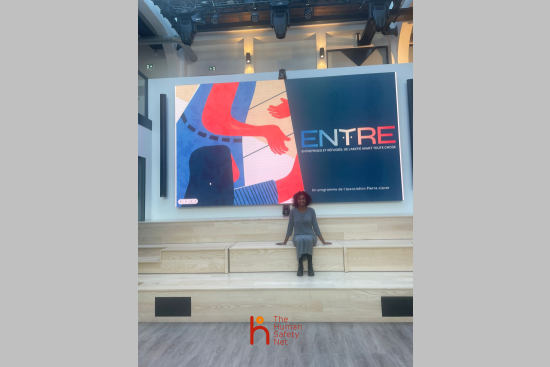 Afraa Mohammed, réfugiée 