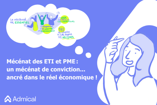 Mécénat des ETI et PME - Crédits : Admical - Carenews