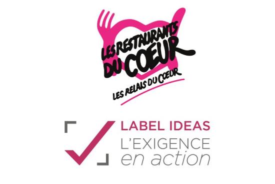 Les Restos du coeur obtiennent pour la 3e fois le Label IDEAS