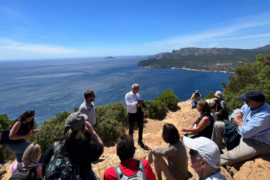 Visite du Parc national des Calanques 