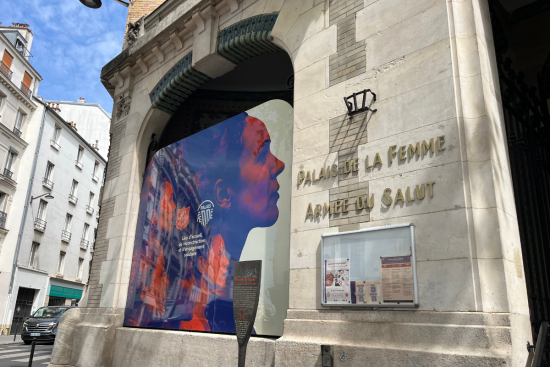 Le Palais de la femme, fondé par Blanche Peyron en 1926. Crédit : Bertille Ramboer / Carenews. 