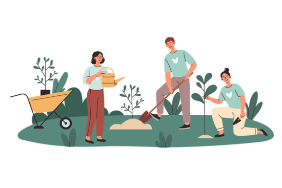 81 % des répondants se déclarent favorable à ce que chaque jeune consacre environ une année de sa vie à une mission d’intérêt général. Crédit : iStock / Rudzhan Nagiev. 
