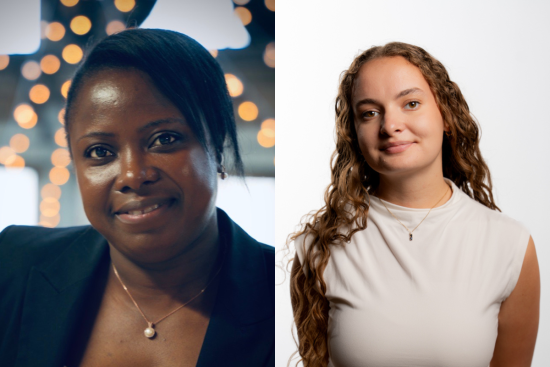Amandine Laré et Chloé Delaire sont respectivement enseignante-chercheuse à l'EM Normandie et chargée de programme nationaux à la Fondation Macif. Crédit : DR. 