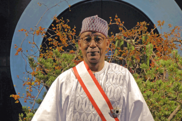 Ibrahim Mayaki, expert du développement international, décoré par l'Empereur nippon Naruhito