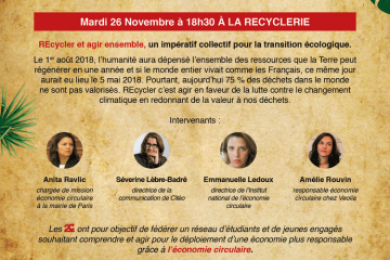 RV mardi 26 novembre pour "Recycler et agir ensemble"