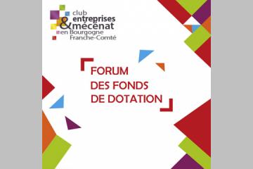 Forum Fonds de dotation à Dijon