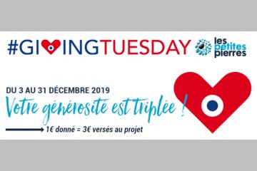 Les Petites Pierres rejoint le Giving Tuesday et triple les dons