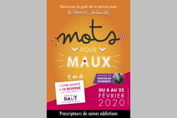 « Mots pour maux » 2020 : des libraires s’engagent aux côtés de l’association Valentin Haüy 