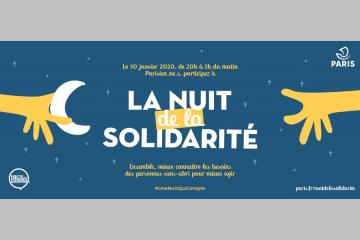 La Nuit de la Solidarité : participez à #UneNuitQuiCompte à Paris