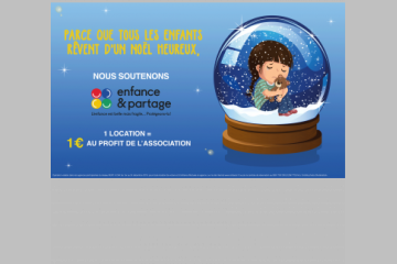 Rent a Car soutient Enfance & Partage