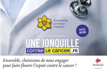 une jonquille contre le cancer swiss life