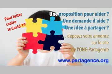 Propositions d'aide, partage de solutions, demandes d'aide : Partagence diffuse vos annonces
