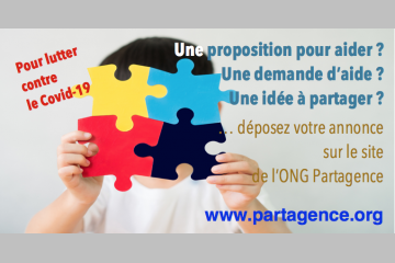 Propositions d'aide, partage de solutions, demandes d'aide : Partagence diffuse vos annonces 