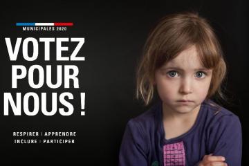 [EN IMAGES] Avec #VotezPourNous, l’UNICEF remet l’enfance au cœur des élections municipales