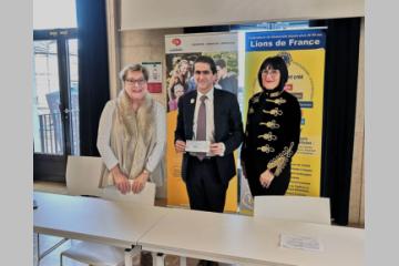 Le Lions Club Vinetz a récolté 3820€ pour faire avancer la recherche sur la maladie d'Alzheimer !