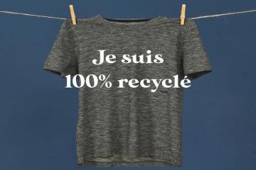 Des vêtements de sport en matériaux recyclés