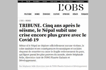 Covid-19 au Népal : 5 ans après le séisme, un nouveau coup dur