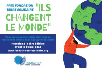 Prix Fondation Terre Solidaire « Ils changent le monde »