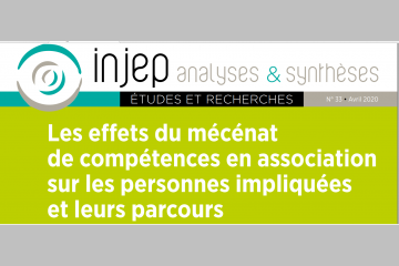 Mécénat de compétences : étude de l'INJEP sur la base d'interviews de collaborateurs missionnés