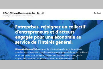 KOEO, co-initiateur du collectif #NoMoreBusinessAsUsual