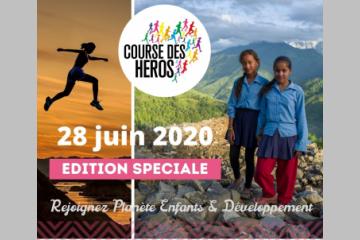 Rejoignez notre équipe pour la Course des Héros 2020, format connecté