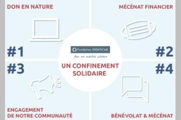 Un confinement engagé et solidaire au Club Identicar