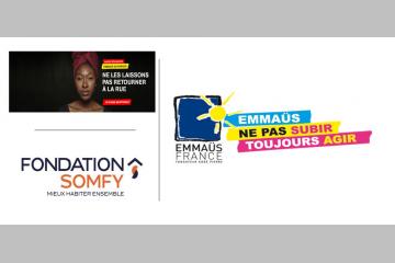 La Fondation Somfy apporte son soutien à l’Association Emmaüs France