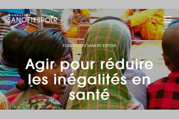 Site web de la Fondation Sanofi Espoir