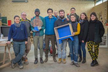 L’Atelier Emmaüs, un atelier-école accompagné par la Fondation EY qui milite pour l’insertion par le beau